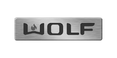brand logo for the national company, Wolf - that is utilized by Hancomm Remodeling for kitchen remodeling services performed in virginia, maryland, and DC